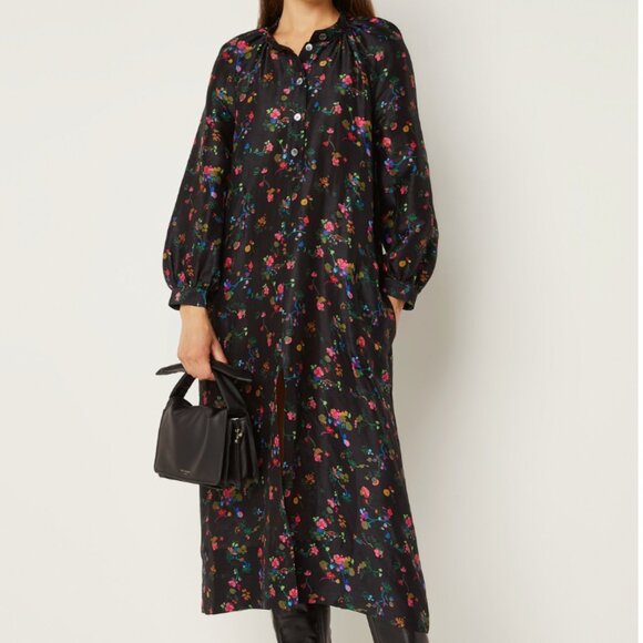 soeur Dresses & Skirts - Soeur Sicile Black Floral Dress sz 34 / S NWOT